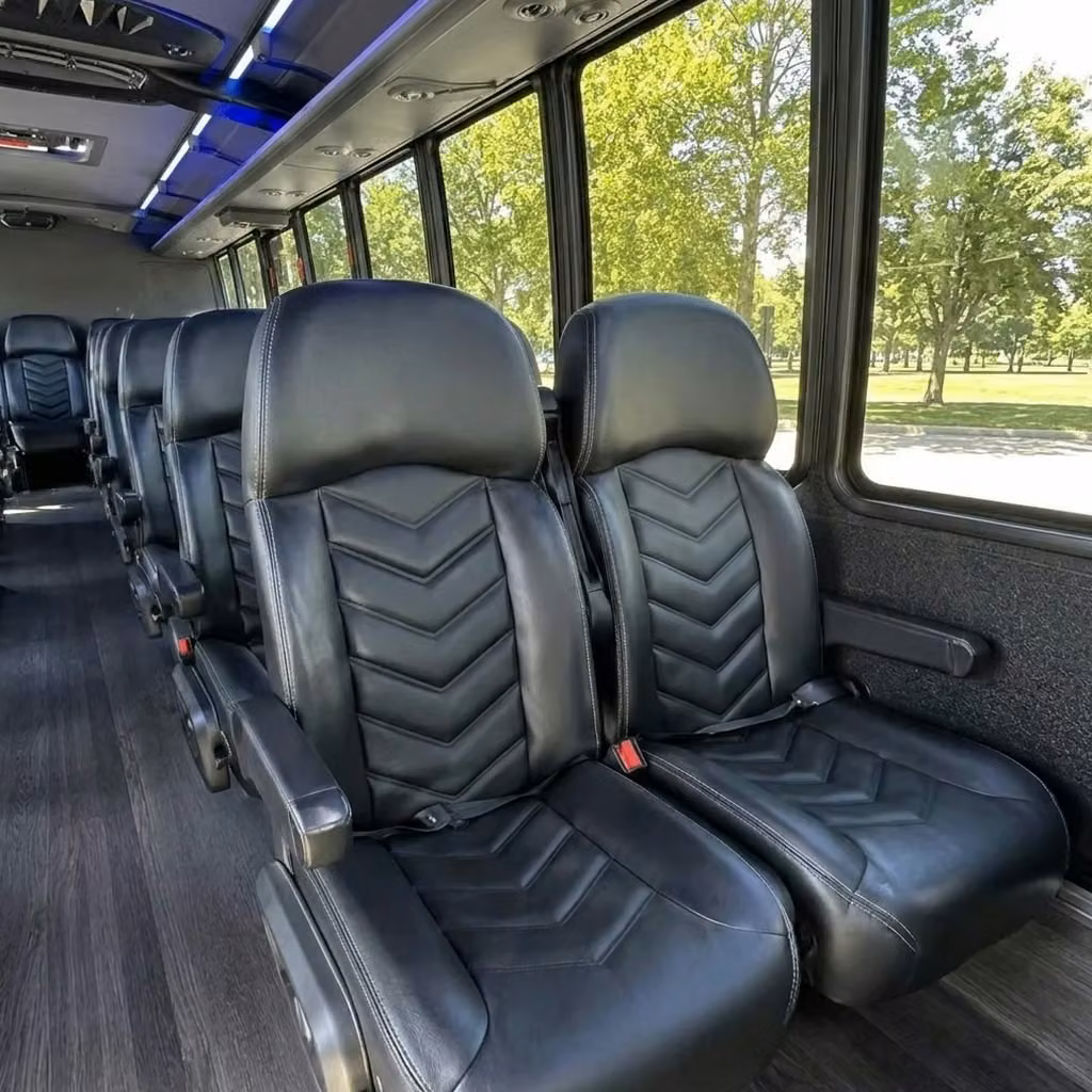 cooper city 28 passenger minibus seating