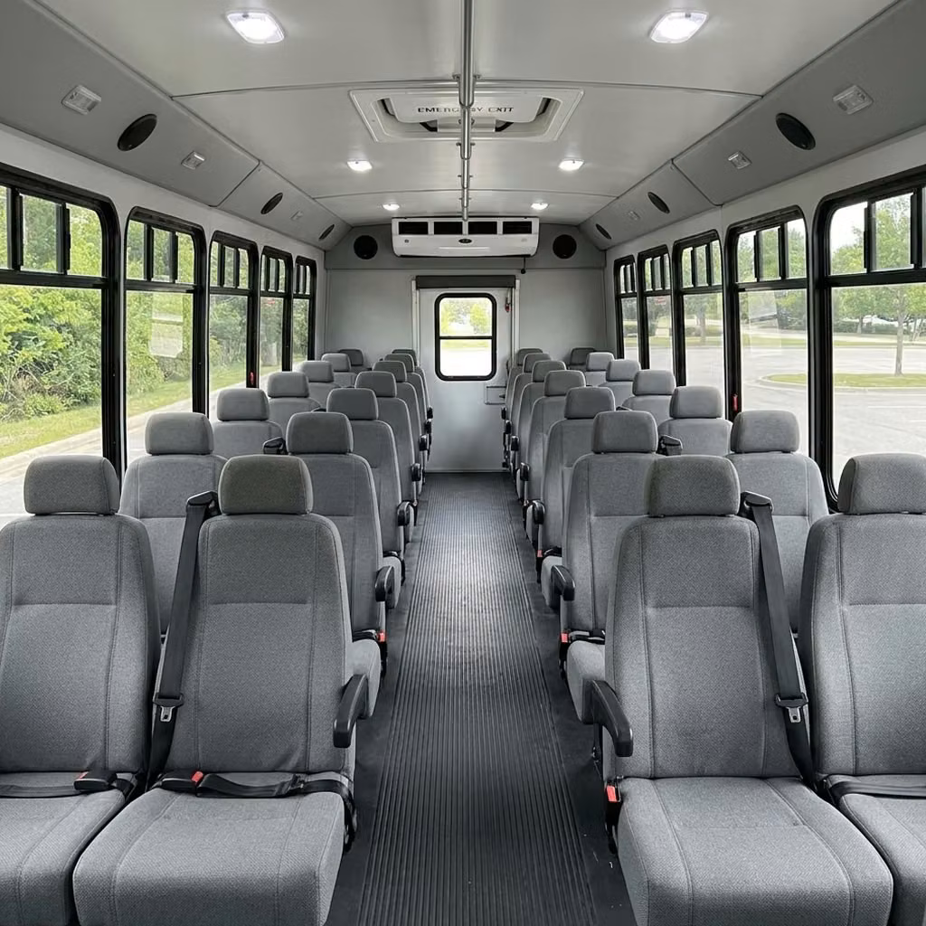 cooper city 30 passenger minibus seating