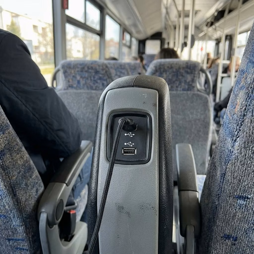 cooper city 35 passenger minibus usb charging