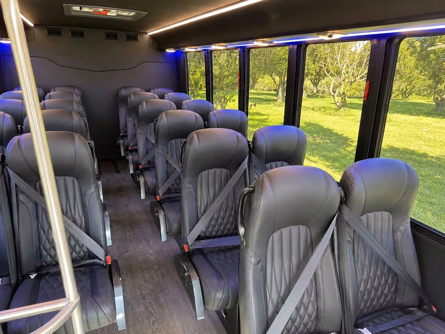 cooper city minibus interior 3
