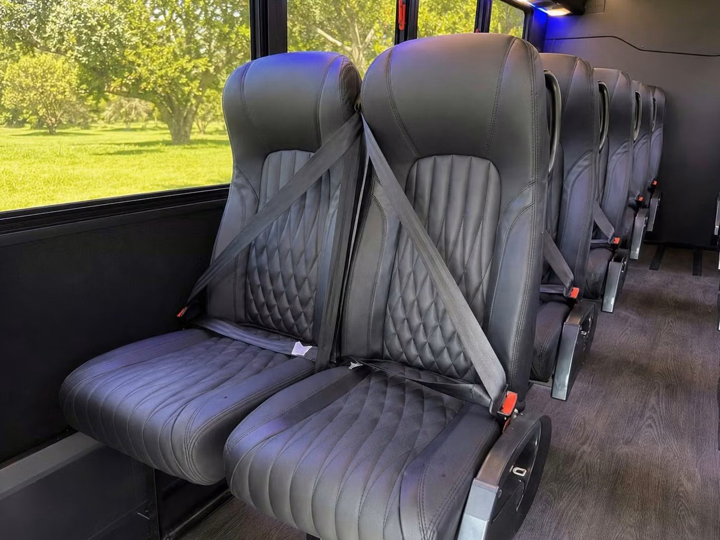 20 passenger minibus inside